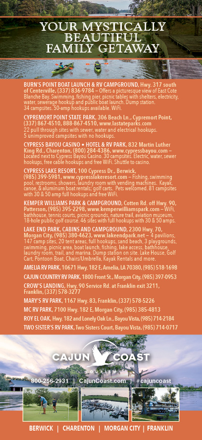 Cajun Coast - Vertical Ad - Aug 2025